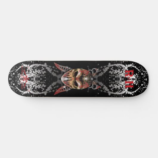 R. von H. Ripper of Halloween Skateboard (Horizontal)