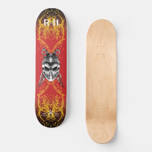 R. von H. Ripper of Halloween Skateboard (Vorderseite)