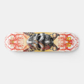 R. von H. Ripper of Halloween Skateboard (Horizontal)