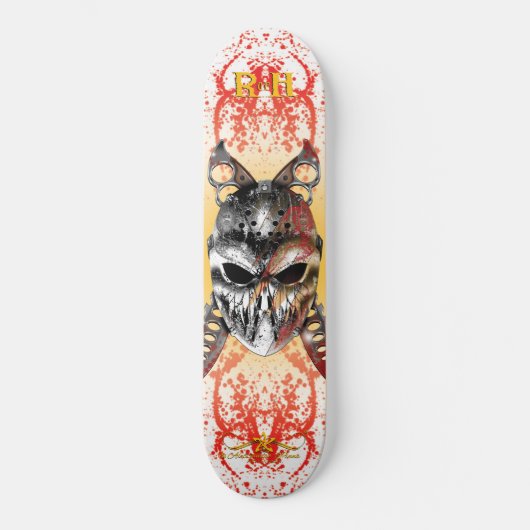 R. von H. Ripper of Halloween Skateboard (Vorderseite)