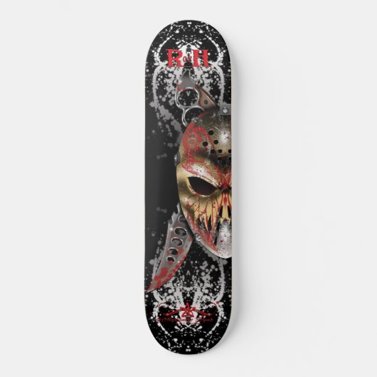 R. von H. Ripper of Halloween Skateboard (Vorderseite)