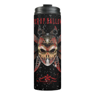 R. von H. Ripper of Halloween Thermosbecher
