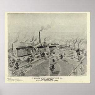 R Wallace u. Söhne Mfg Co Poster