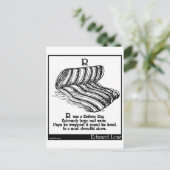 R war eine Eisenbahn-Rug Postkarte (Stehend Vorderseite)