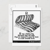 R war eine Eisenbahn-Rug Postkarte (Vorne/Hinten)