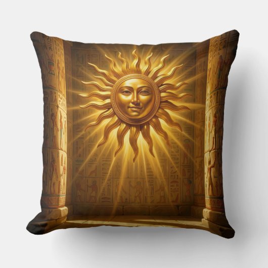 Ra – Ägyptischer Sonnengott´1 Kissen (Vorderseite)
