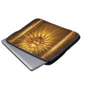 Ra – Ägyptischer Sonnengott´1 Laptopschutzhülle (Vorne Knopf)
