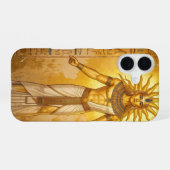 Ra – Ägyptischer Sonnengott´2 iPhone 16 Hülle (Rückseite (Horizontal))