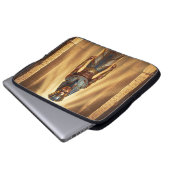Ra – Ägyptischer Sonnengott´3 Laptopschutzhülle (Vorne Knopf)