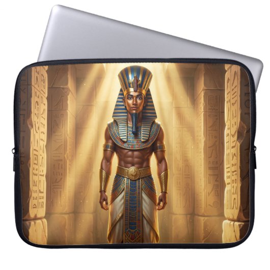 Ra – Ägyptischer Sonnengott´3 Laptopschutzhülle (Vorderseite)