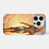 Ra – Ägyptischer Sonnengott´4 iPhone Hülle (Rückseite (Horizontal))