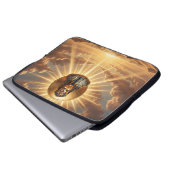 Ra – Ägyptischer Sonnengott´5 Laptopschutzhülle (Vorne Knopf)