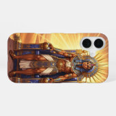 Ra – Ägyptischer Sonnengott iPhone 16 Hülle (Rückseite (Horizontal))