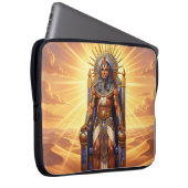 Ra – Ägyptischer Sonnengott Laptopschutzhülle (Vorne Rechts)