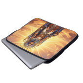 Ra – Ägyptischer Sonnengott Laptopschutzhülle (Vorne Knopf)