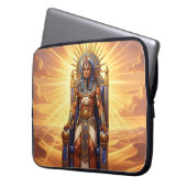 Ra – Ägyptischer Sonnengott Laptopschutzhülle (Vorderseite Links)