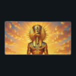 Ra – Egyptian Sun God´1 Schreibtischunterlage<br><div class="desc">Ra is the sun god in ancient Egyptian mythology and one of the most important deities.</div>