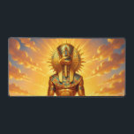 Ra – Egyptian Sun God´1 Schreibtischunterlage<br><div class="desc">Ra is the sun god in ancient Egyptian mythology and one of the most important deities.</div>