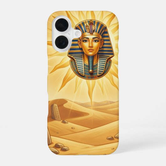 Ra – Egyptian Sun God´2 iPhone 16 Hülle (Rückseite)