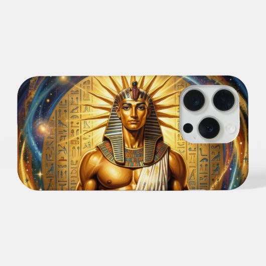 Ra – Egyptian Sun God´4 iPhone Hülle (Rückseite (Horizontal))