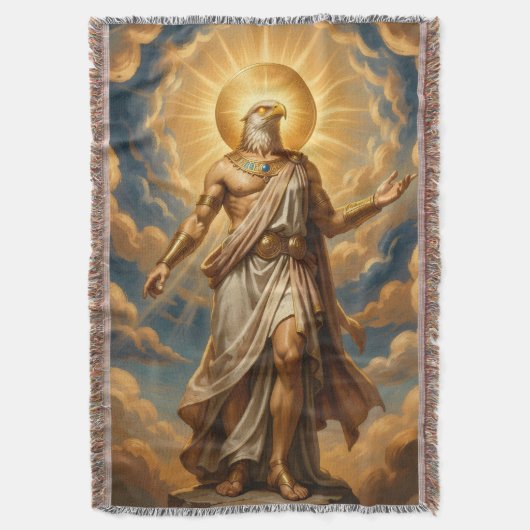 Ra – Egyptian Sun God Decke (Vorderseite Vertikal)