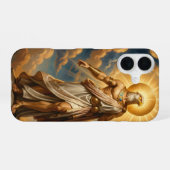 Ra – Egyptian Sun God iPhone 16 Hülle (Rückseite (Horizontal))