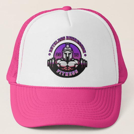 RA Fitness "Miami Vice" Trucker Hat Truckerkappe (Vorderseite)