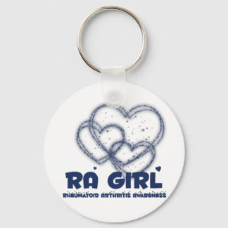 RA Girl Heart Design: Rheumatoide Arthritis Schlüsselanhänger