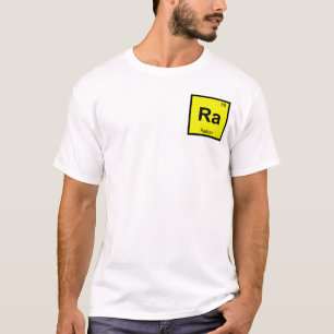 Ra - Radium Chemie Periodensystem Symbol T-Shirt