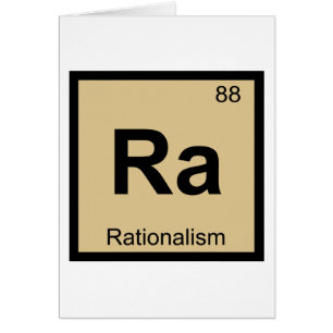 Ra - Rationalismus Philosophie Chemie Symbol