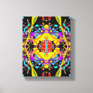 Ra Unconditional Love Kaleidoskopisches Abstract Leinwanddruck