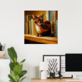 Raas-Katze Poster (Heimbüro)