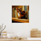Raas-Katze Poster (Küche)