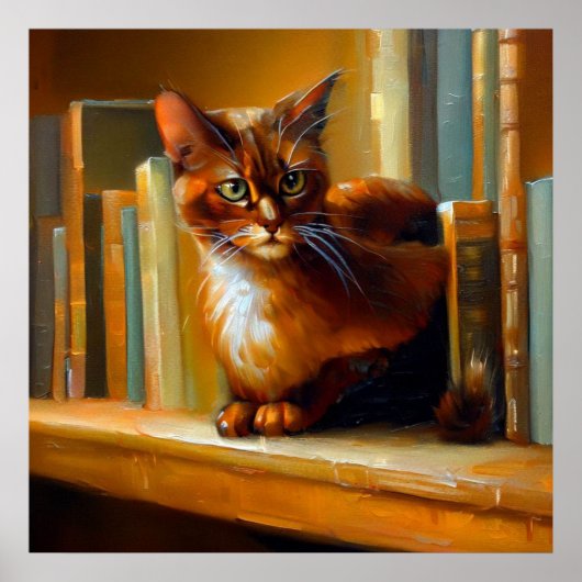Raas-Katze Poster (Vorne)