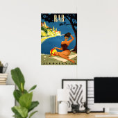 Rab, Insel, Jugoslawien, Bikini-Frau am Strand Poster (Heimbüro)