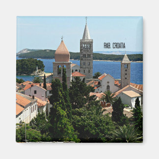 Rab, Landschaftsbild Kroatien Magnet