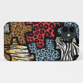 RAB Rockabilly Animal Print Puzzle Case-Mate iPhone Hülle (Rückseite (Horizontal))