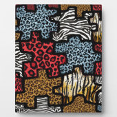 RAB Rockabilly Animal Print Puzzle Fotoplatte (Vorderseite)