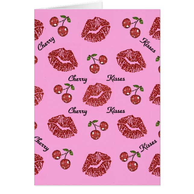 RAB Rockabilly Cherry Kisses auf Pink (Vorne)
