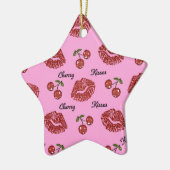 RAB Rockabilly Cherry Kisses auf Pink Keramikornament (Links)