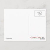 RAB Rockabilly Leopard Druckgeschenke Postkarte (Rückseite)