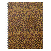 RAB Rockabilly Leopard Print Spiral Notebook Notizblock (Vorderseite)