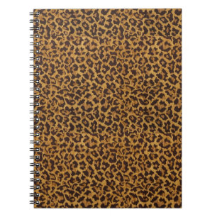 RAB Rockabilly Leopard Print Spiral Notebook Notizblock