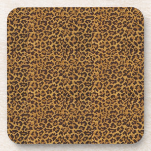 RAB Rockabilly Leopardenprint-Korkuntersetzer Untersetzer