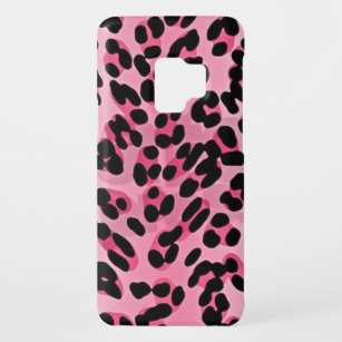 RAB Rockabilly Pink Cheetah Print Case-Mate Samsung Galaxy S9 Hülle