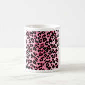 RAB Rockabilly Pink Cheetah Print Kaffeetasse (Mittel)