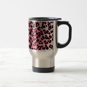RAB Rockabilly Rosa Gepardtdruck Reisebecher