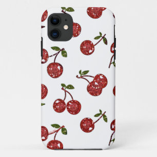 RAB Rockabilly, sehr Kirschkirschen auf Weiß Case-Mate iPhone Hülle