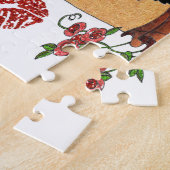 RAB Rockabilly Skull Rose Liebe Lipstick Puzzle (Seite)