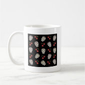 RAB Rockabilly Sugar Skulls Kirschen Kirschen auf  Kaffeetasse (Links)